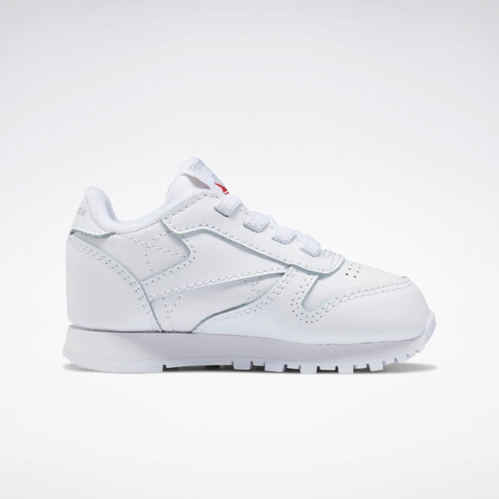 Reebok Footwear Kids Classic Leather Shoes - Baby & Toddler WHT/FTWR WHT/FTWR WHT