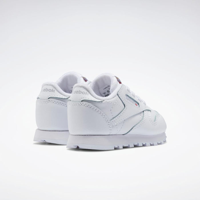 Reebok Footwear Kids Classic Leather Shoes - Baby & Toddler WHT/FTWR WHT/FTWR WHT