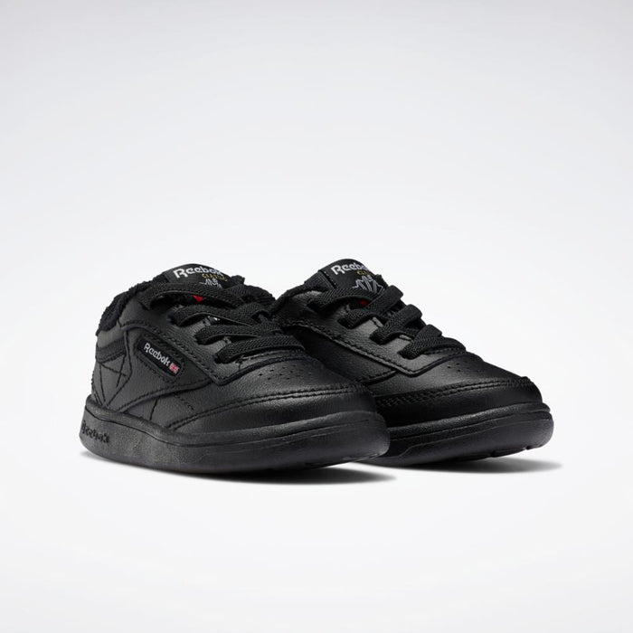 Reebok Footwear Kids Club C Shoes - Baby & Toddler CBLACK/CBLACK/CBLACK