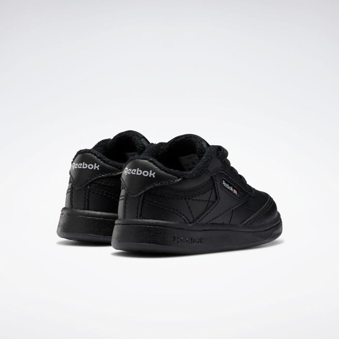 Reebok Footwear Kids Club C Shoes - Baby & Toddler CBLACK/CBLACK/CBLACK