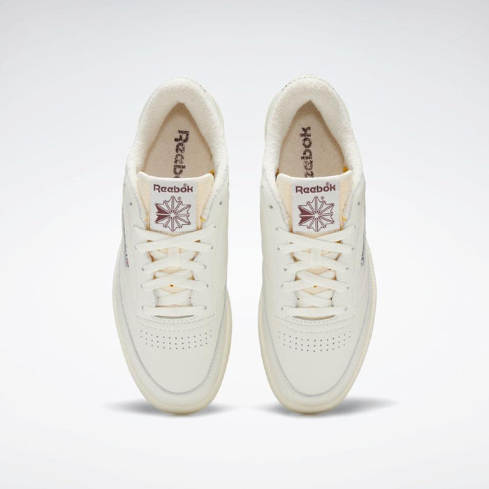 Reebok Footwear Men Club C 85 Vintage Shoes CHALK/ALABASTER/MAROON