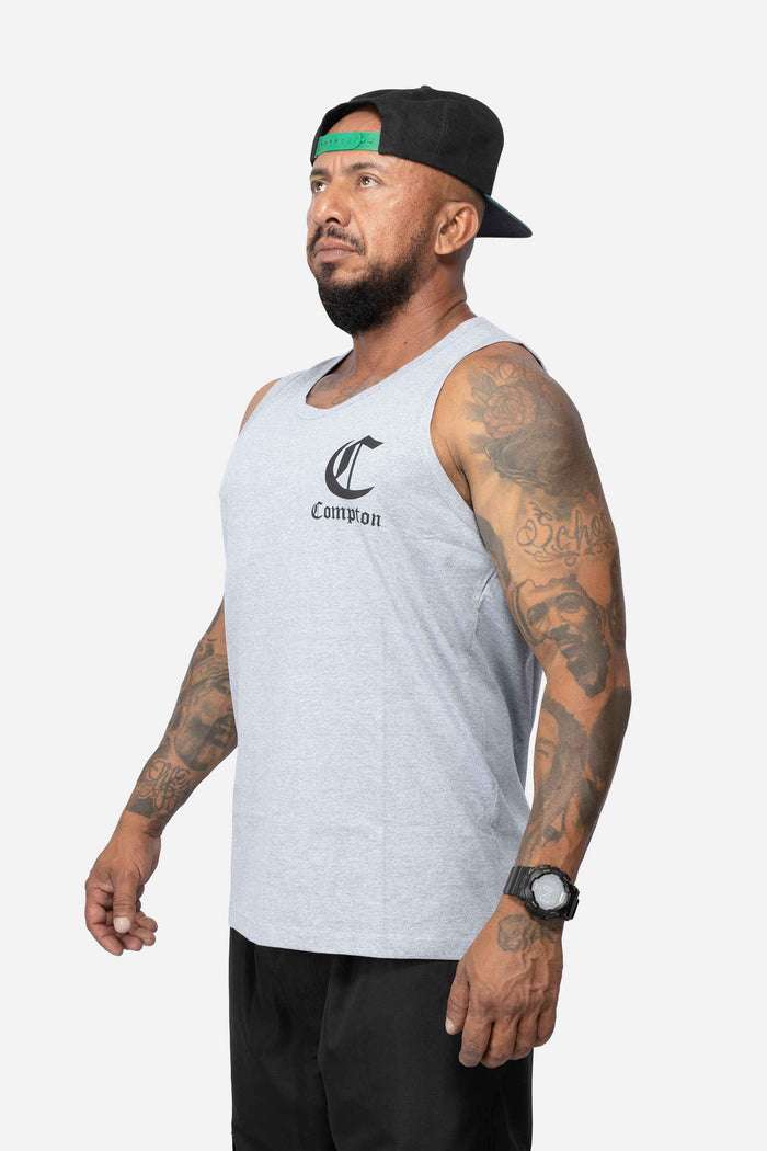 Regata Compton Logo Cinza - COMPTON