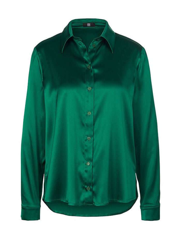 Riani Silk Blouse Emerald