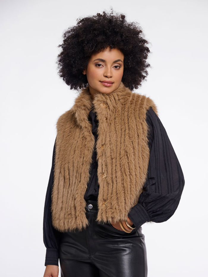 Rino & Pelle Dava Waistcoat Sahara Desert