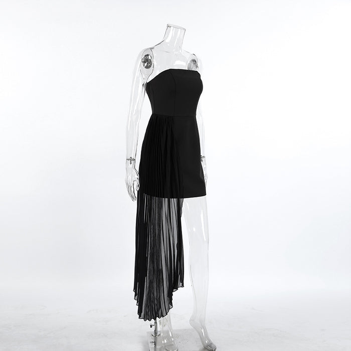 Riva Charm Mini Dress - Black
