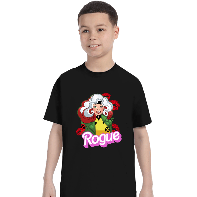 Daily_Deal_Shirts T-Shirts, Youth / XS / Black Rogue Barbie