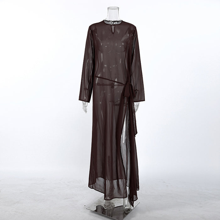 Rosalind Maxi dress - Brown