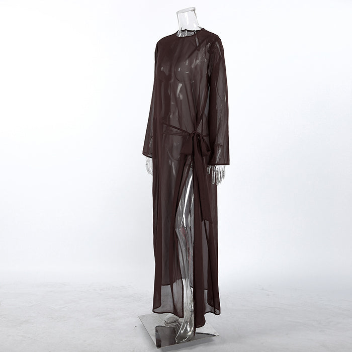 Rosalind Maxi dress - Brown