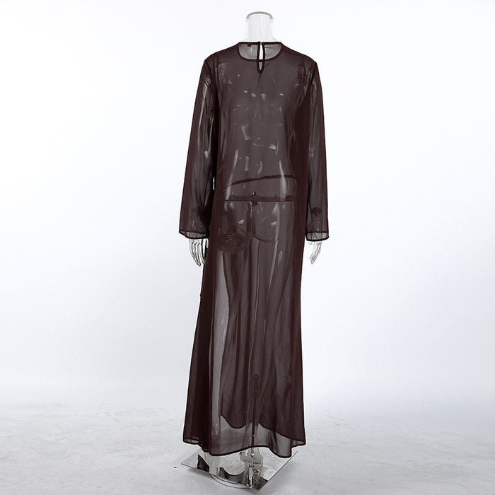 Rosalind Maxi dress - Brown