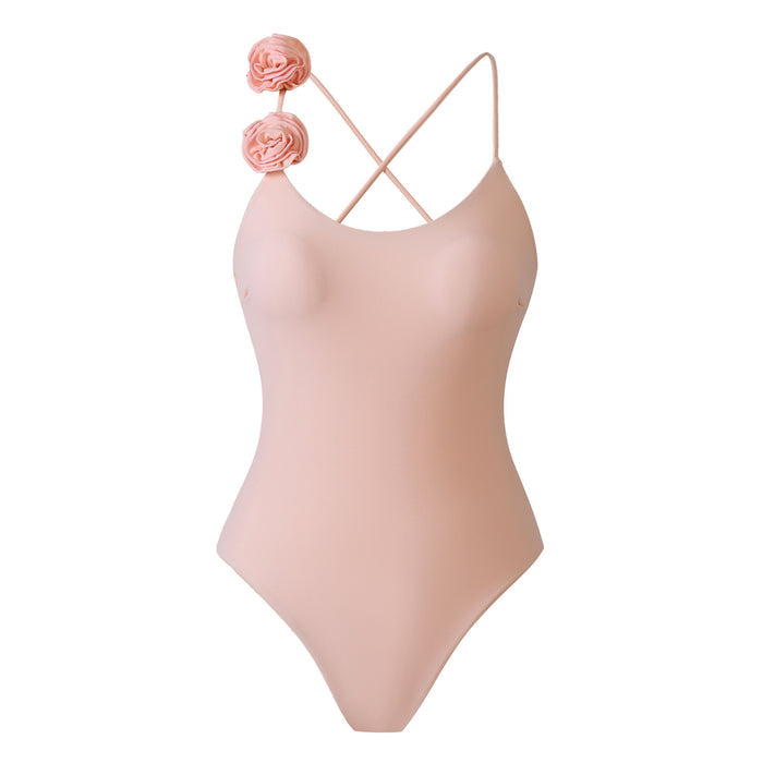 Rose Noir Swimsuit - Pink