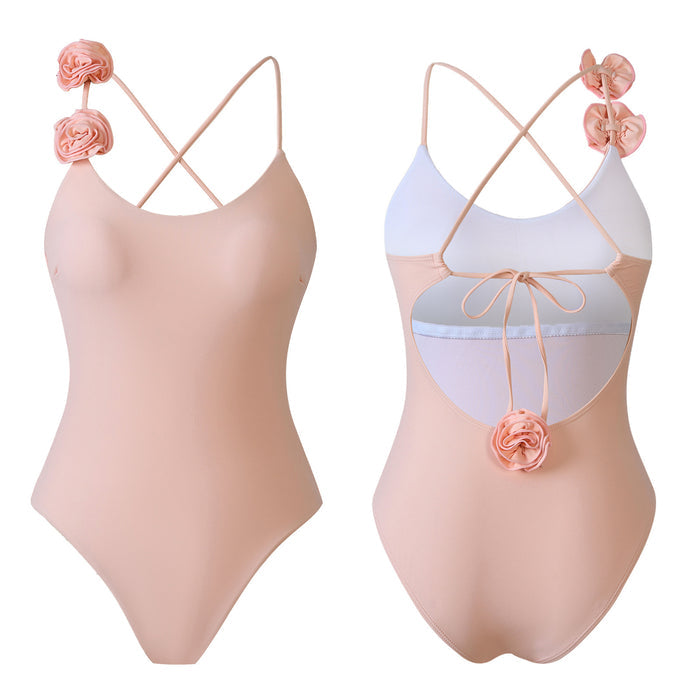 Rose Noir Swimsuit - Pink