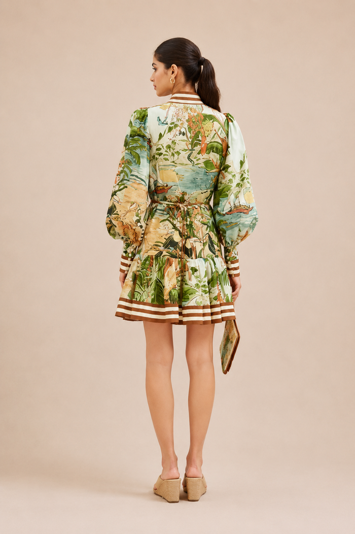 Rosh Mini Dress - Apricot
