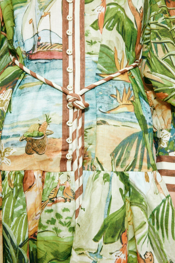 Rosh Mini Dress - Apricot