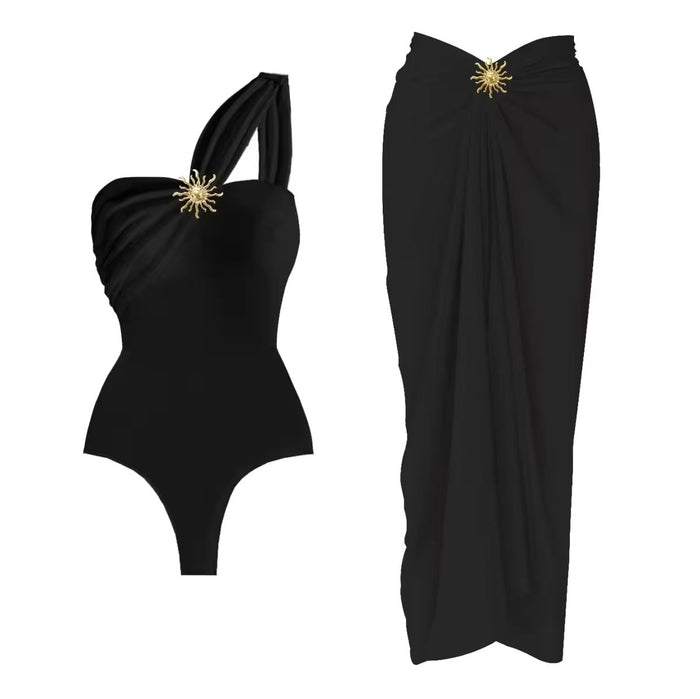 Ruby Eclipse Swimsuit Set - Black