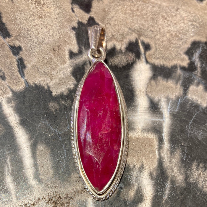 Ruby pendent