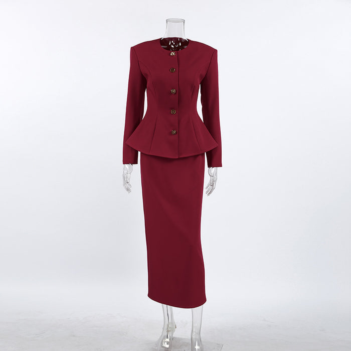 Rue Co ord Set - Red