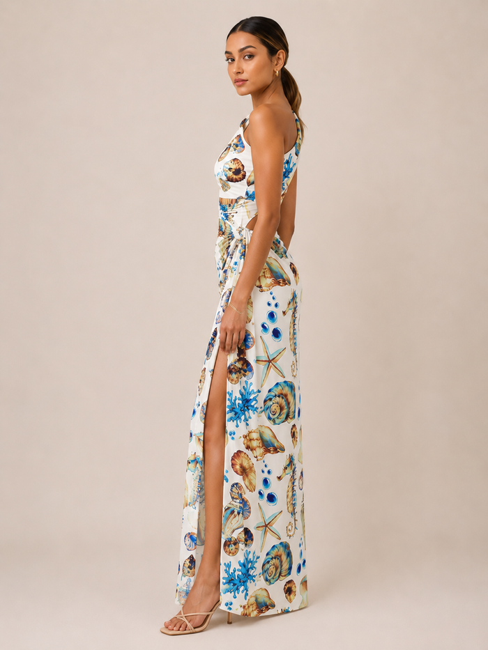 Samira Maxi Dress - Apricot