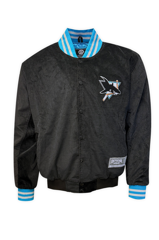 [ San Jose Sharks ] Retro Cord Jacket