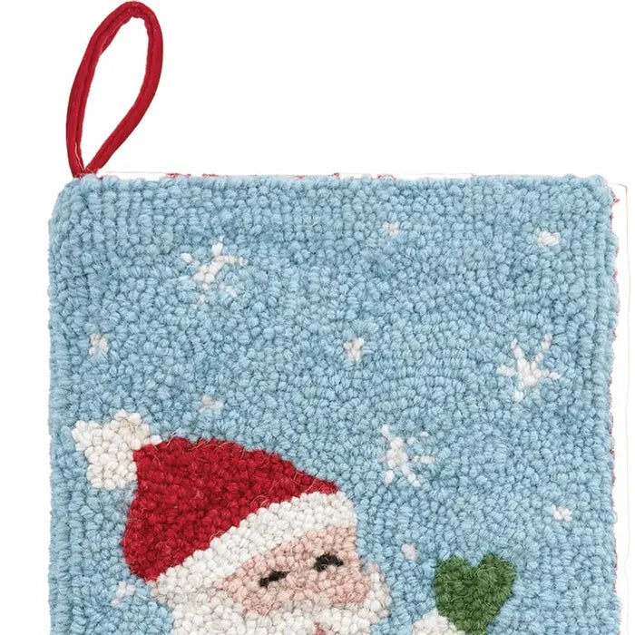 Santa On Sleigh Stocking