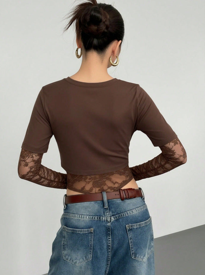 Sayble Bodysuit - Brown