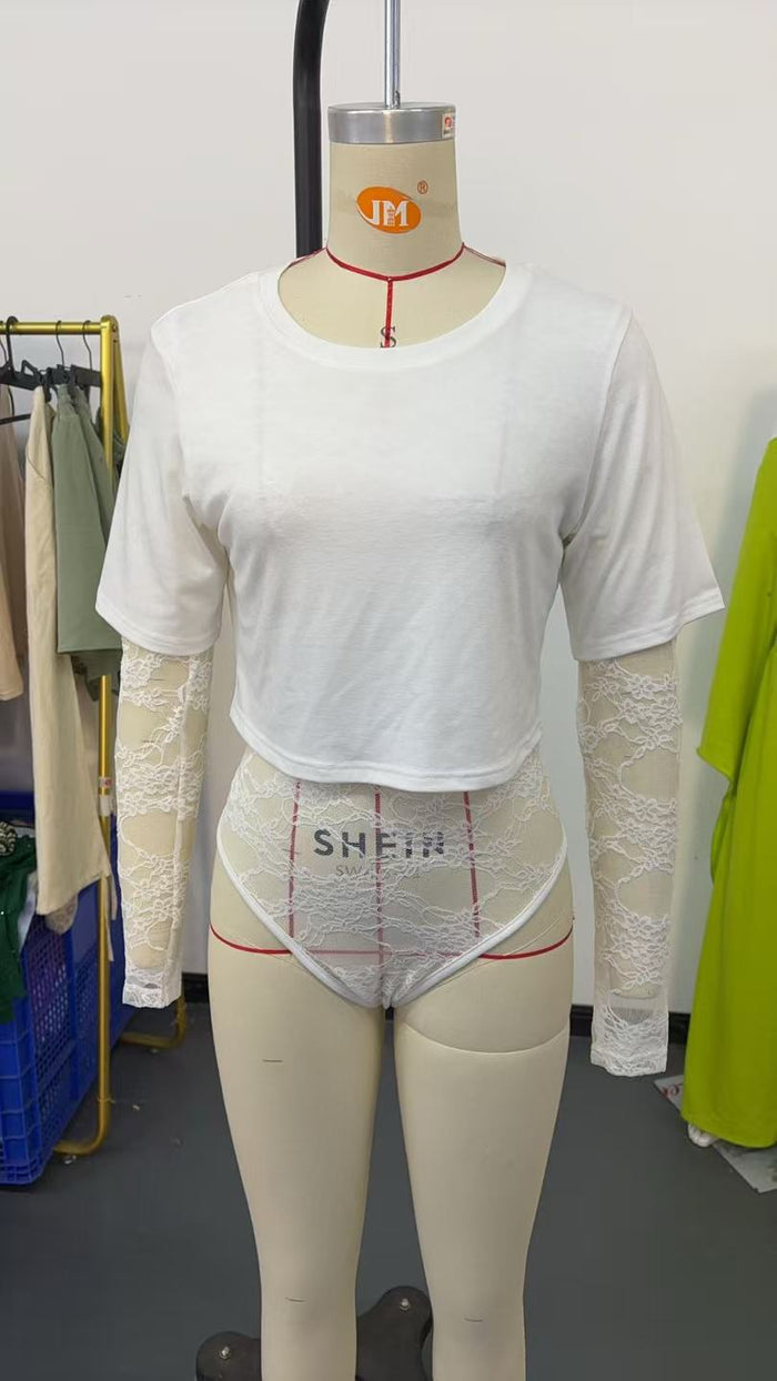 Sayble Bodysuit - White