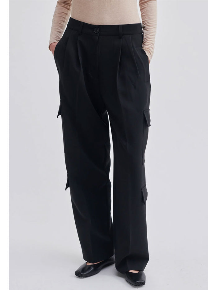 Second Female Evile Pocket Trousers Black