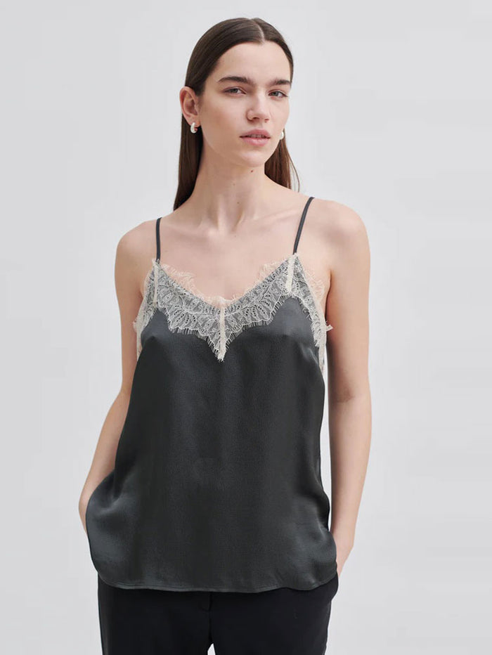 Second Female Noma Strap Top Volcanic Ash