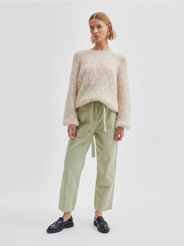 Second Female Zizanne Trousers Reseda