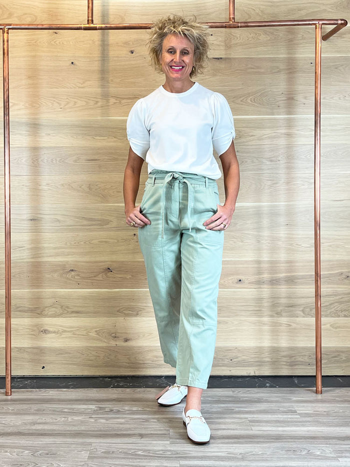 Second Female Zizanne Trousers Reseda