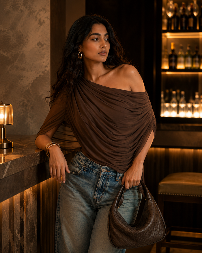 Serry Bodysuit - Brown