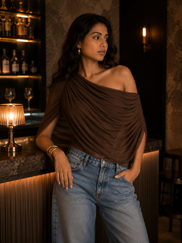 Serry Bodysuit - Brown
