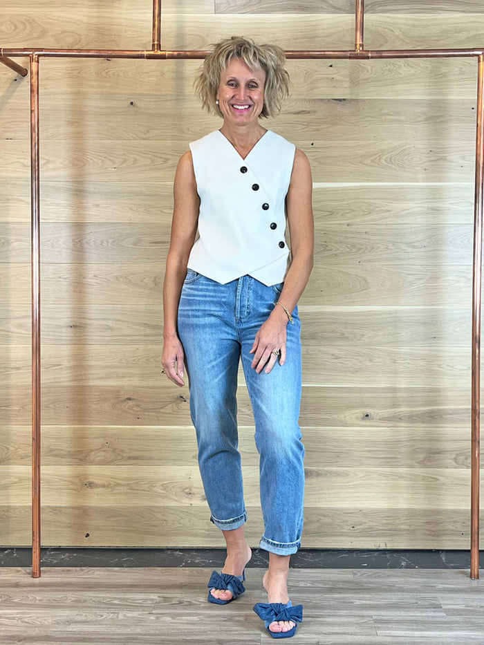 Seventy + Mochi Bobbi Boyfriend Jeans Weekender