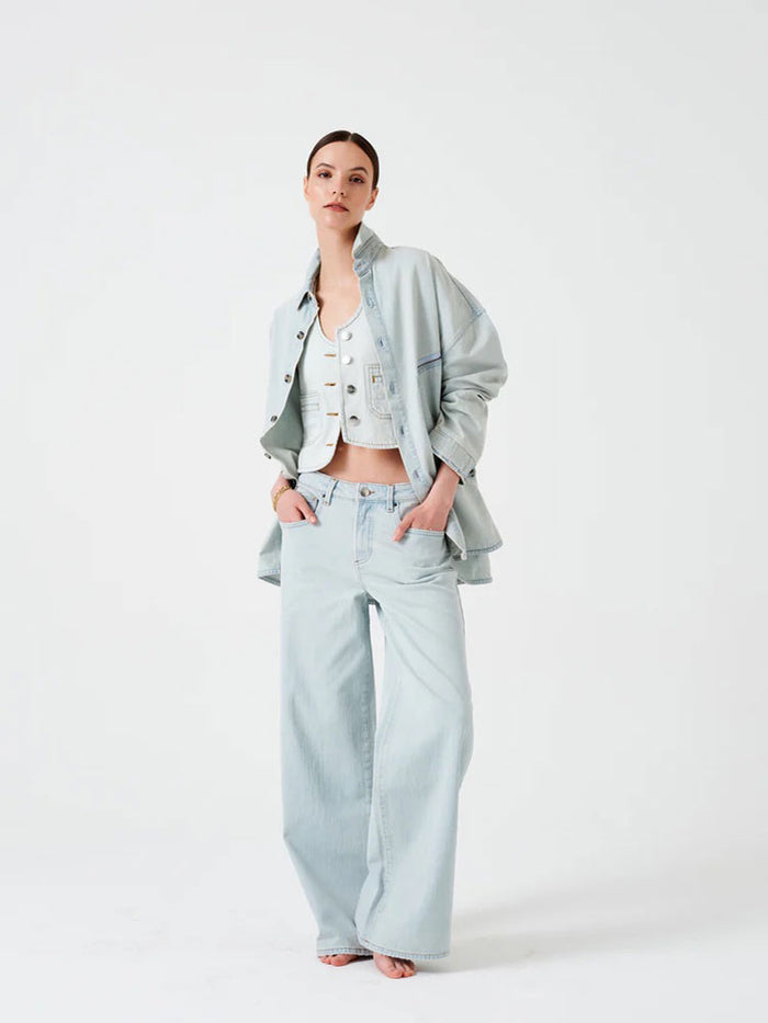 Seventy + Mochi Gracie Slouchy Jeans Coachella Wash