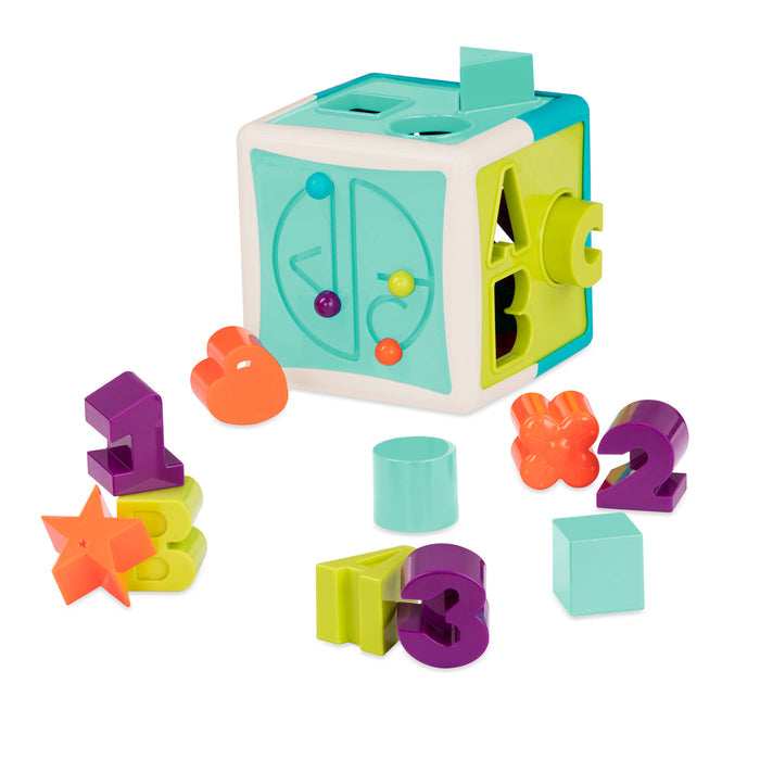 Shape sorter toy.