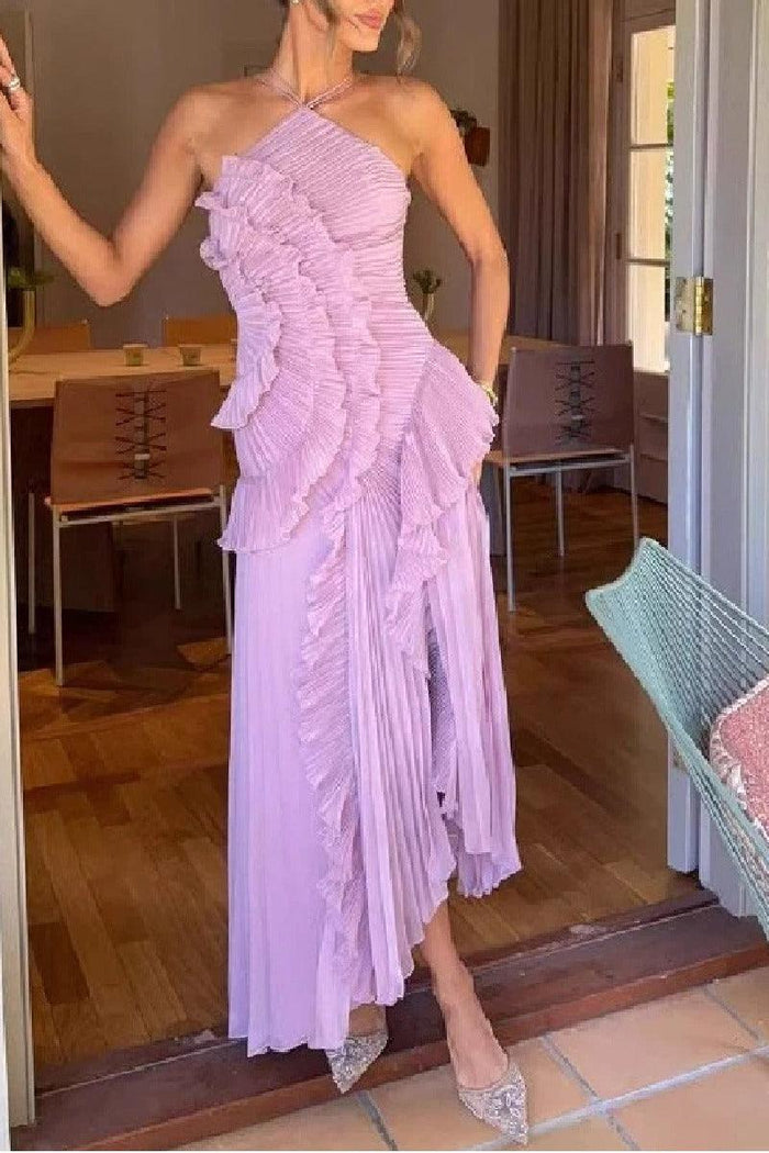 Sheath-Column Ankle Length Chiffon Wedding Guest Dress 921890517593