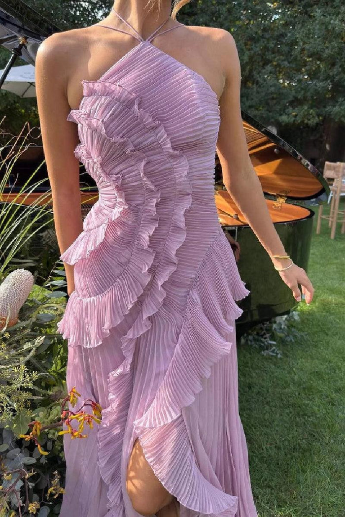 Sheath-Column Ankle Length Chiffon Wedding Guest Dress 921890517593