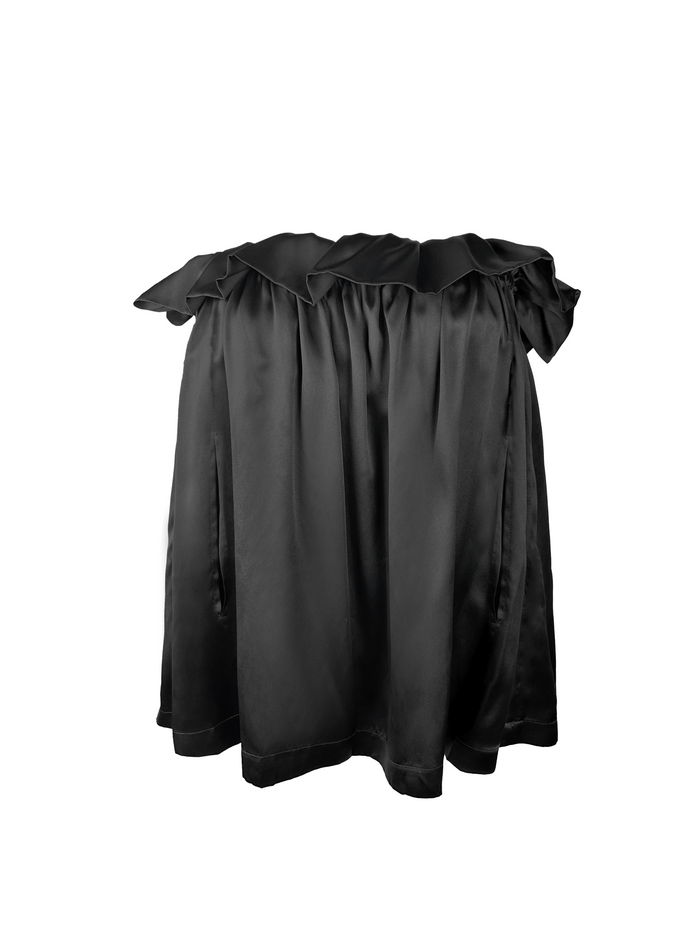 Sheering Cape Top - Black*