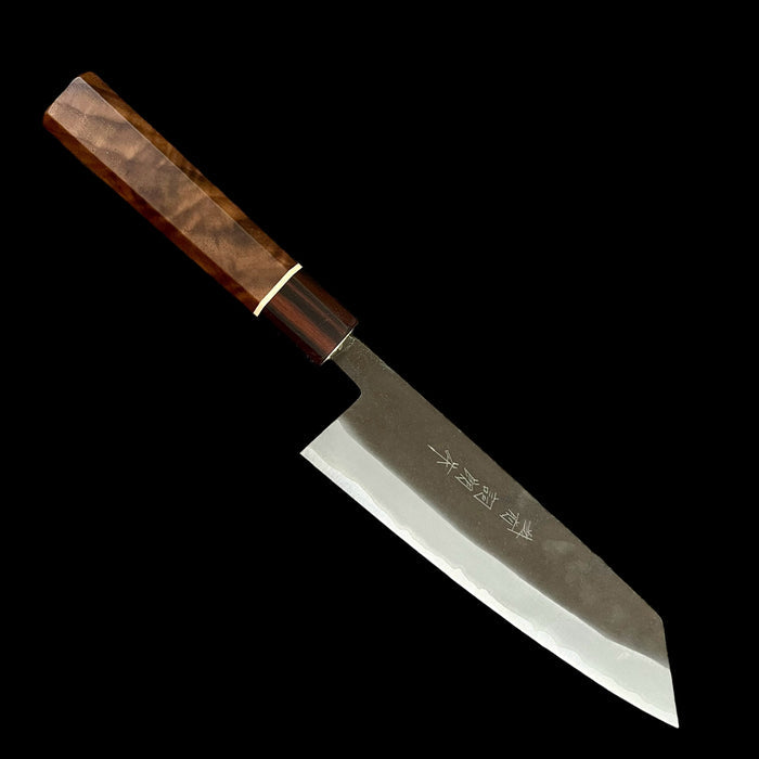 Shiro Kamo AS Stainless clad Kurouchi bunka 170mm