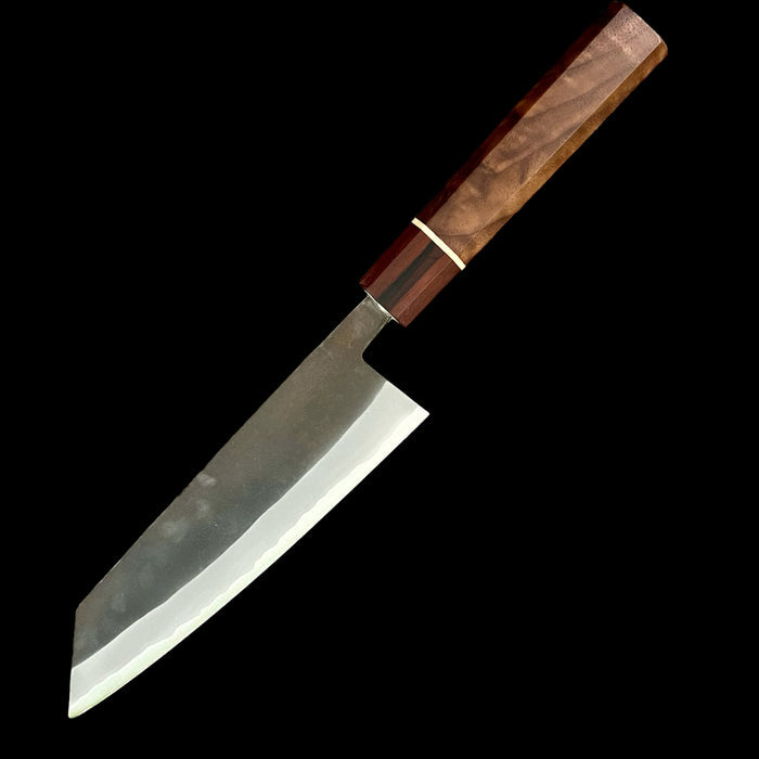 Shiro Kamo AS Stainless clad Kurouchi bunka 170mm