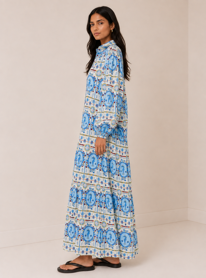 Shonda Maxi Dress - Blue