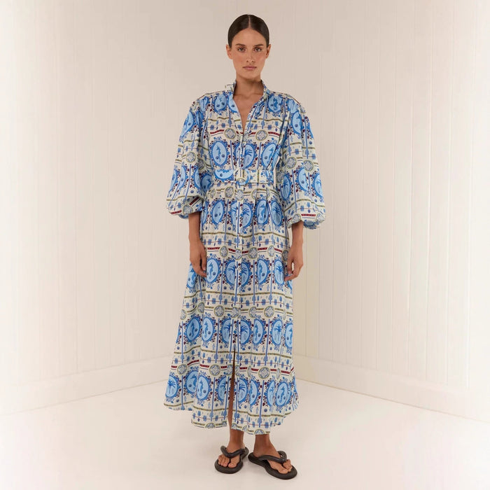 Shonda Maxi Dress - Blue
