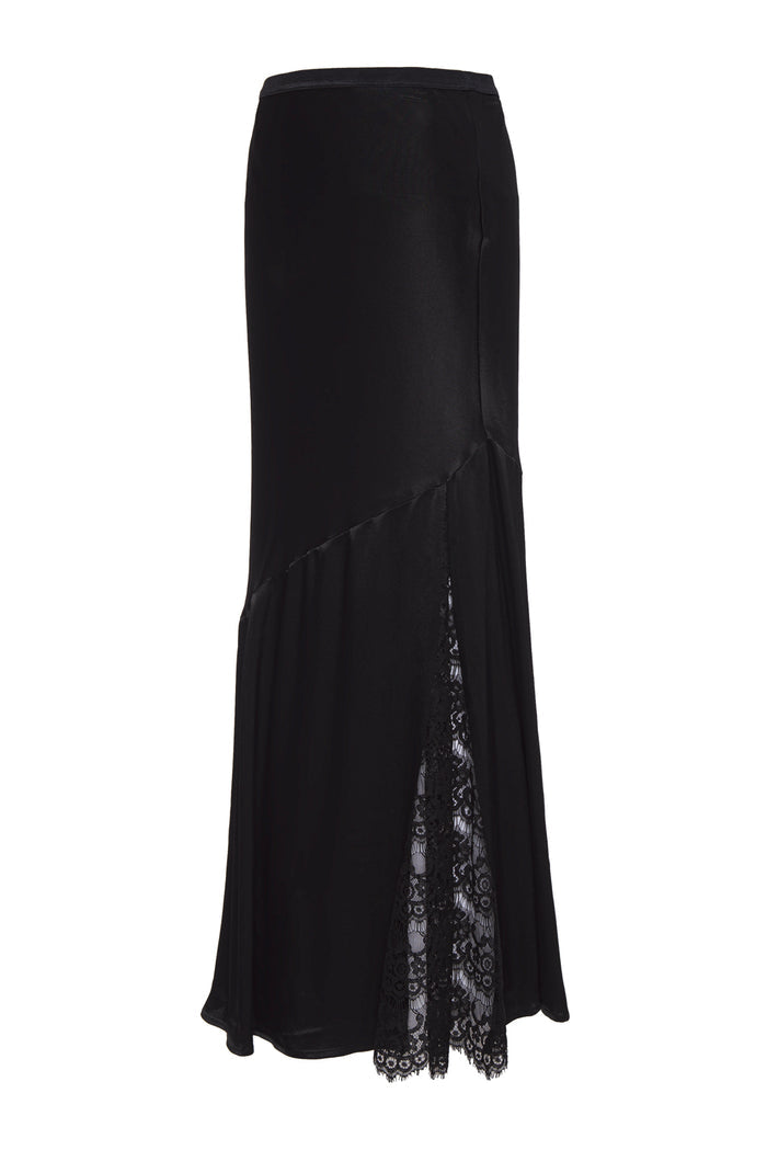 Sienna Long Skirt - Black