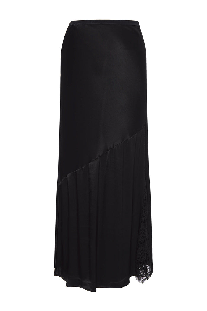 Sienna Long Skirt - Black