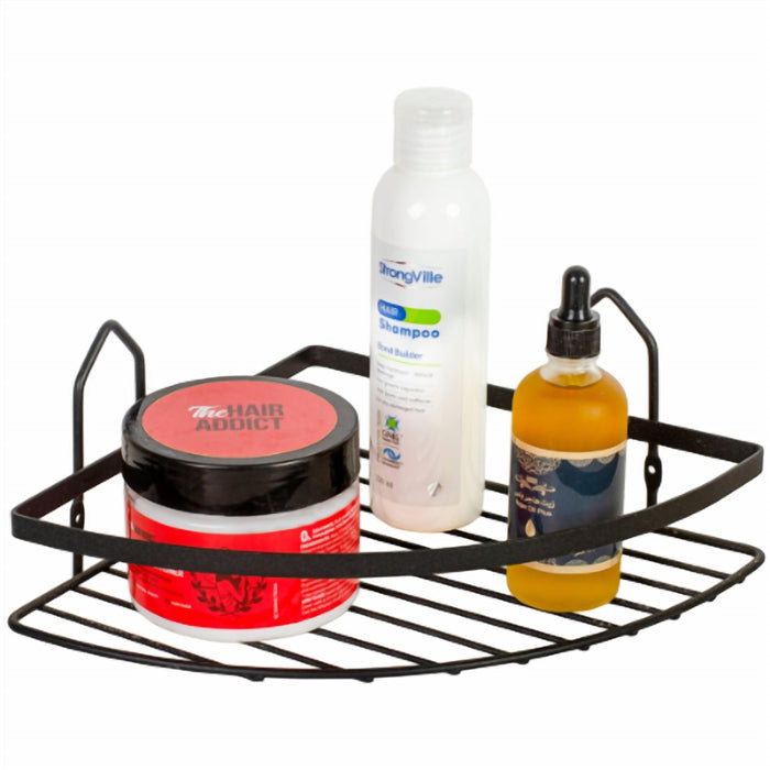Single Tier Corner Shower Shelf, Stick On or Screwed to Tile