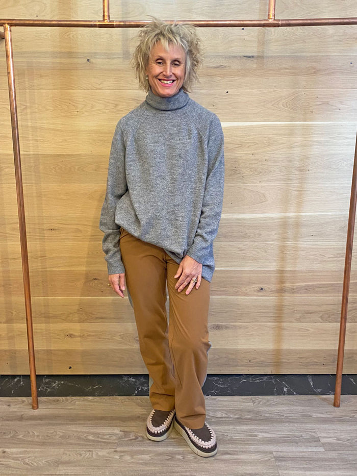 Sita Murt Side Stripe Trousers Camel