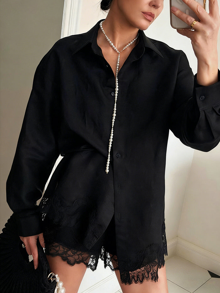 Sky Sync Co ord Set - Black