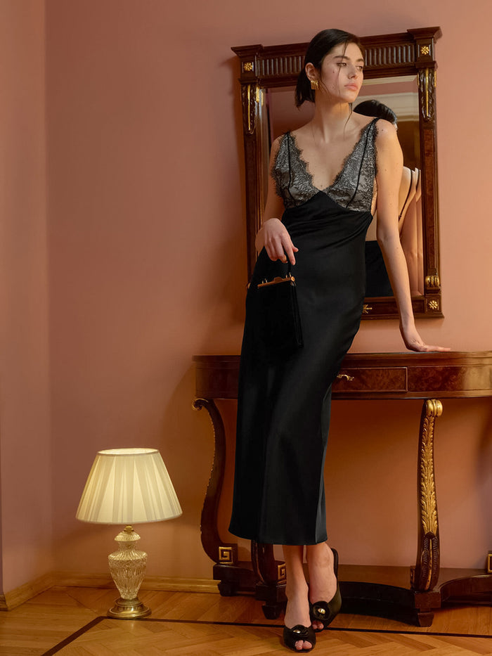 Slate Maxi Dress - Black