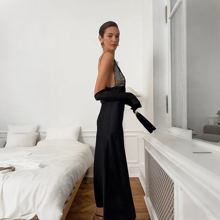 Slate Maxi Dress - Black
