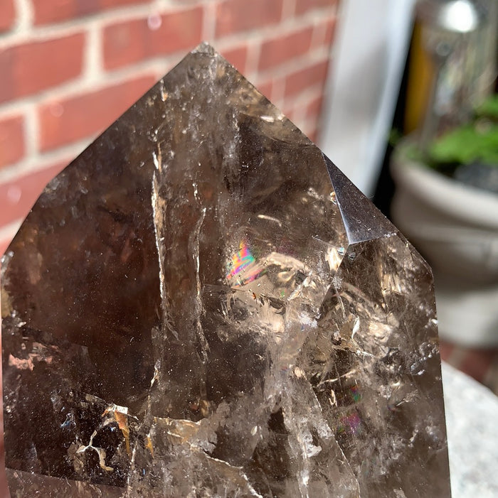Smoky Quartz Tower