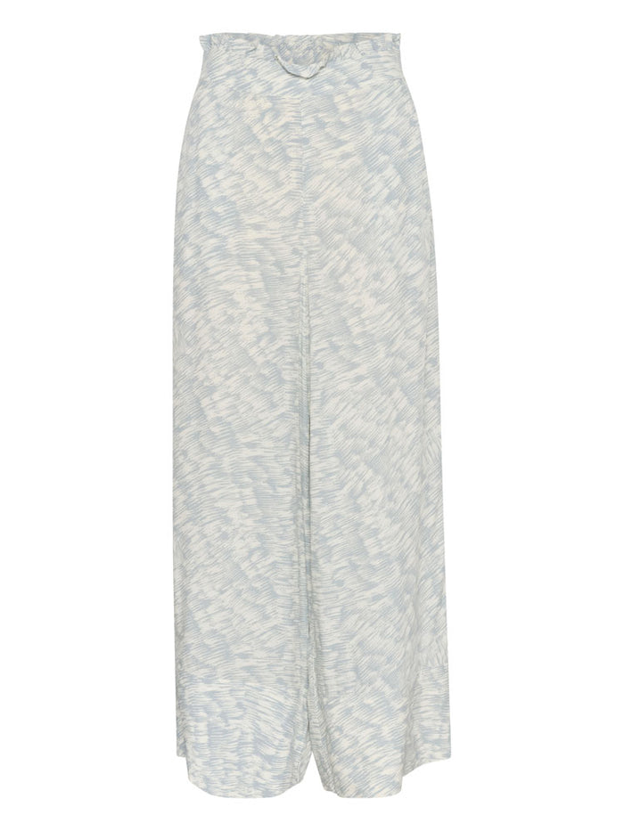 Soaked in Luxury SLArjana Zaya Trousers Silver Blue Stroke